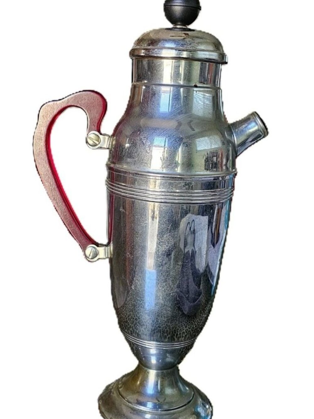 Vintage Art Deco XL Chrome Cocktail Shaker